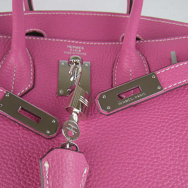 Replica Hermes Birkin 30CM Togo Leather Bag Peachblow 6088 On Sale - Click Image to Close